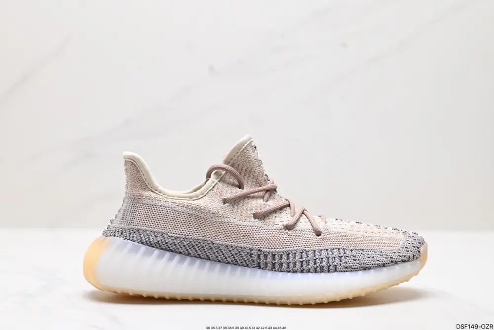 Adidas Yeezy Boost 350V2 Coconut German imported mesh loom surface hollow breathable mesh F36980