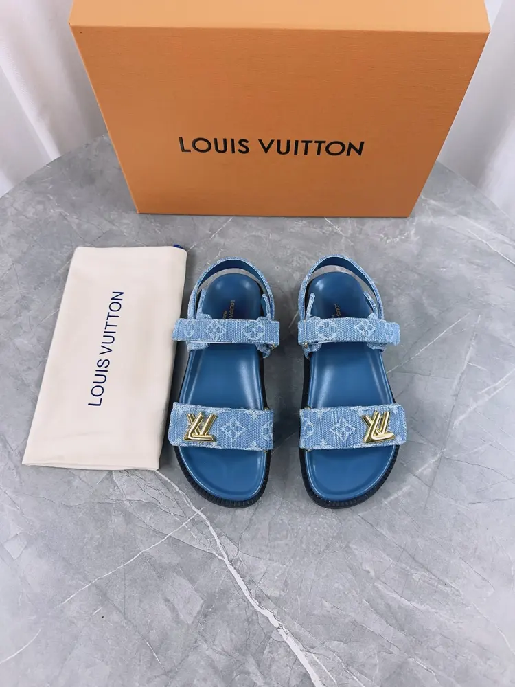 Louis Vuitton beach shoes