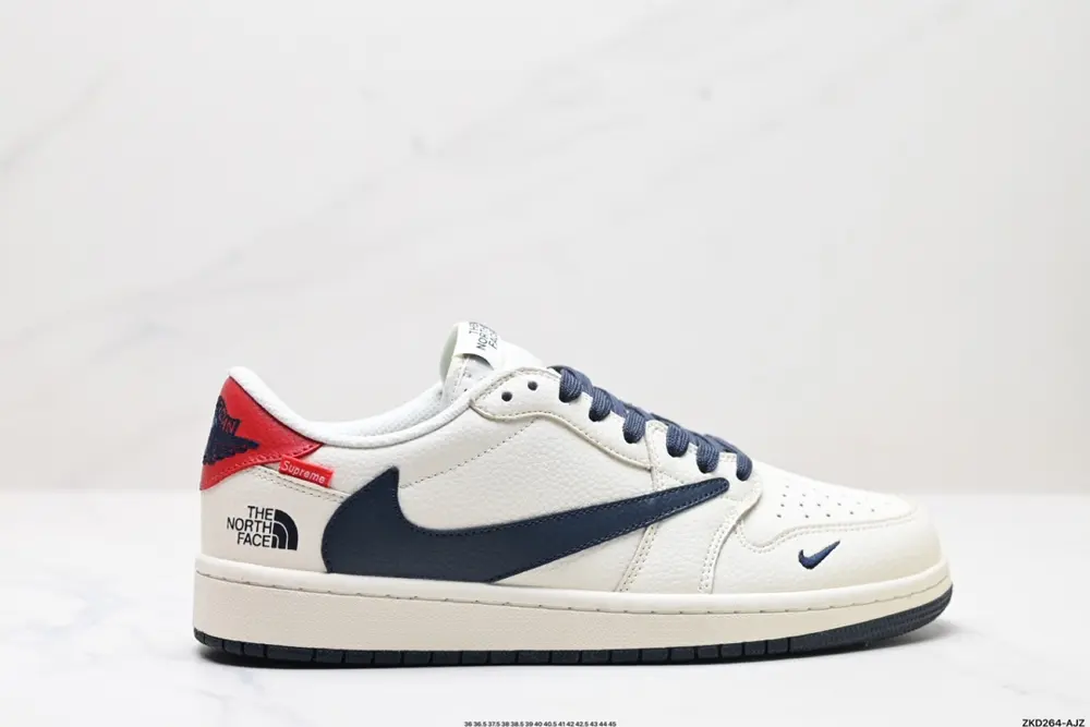 Nike AJ1 reverse hook Travis Scott x Air Jordan 1 “Reverse Mocha” AJ1 Joe 1 TS Lightning DIY1688-003