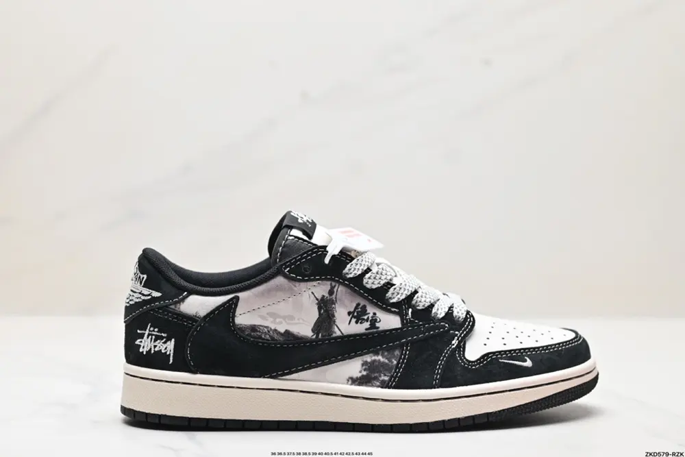 Nike AJ1 Travis Scott x Air Jordan 1 “Reverse Mocha” AJ1 Joe 1 TS Lightning Joint Inverted XZ3368-555
