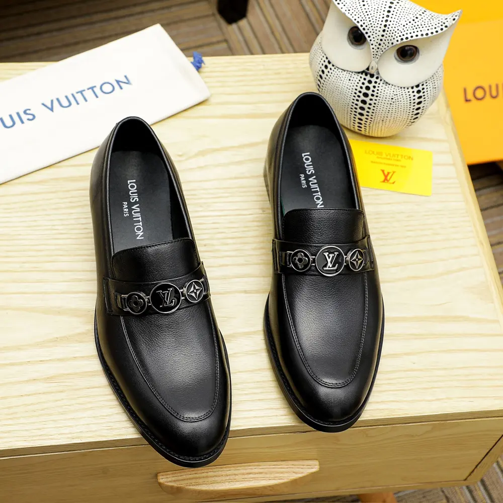 Louis Vuitton high-end business formal leather shoes