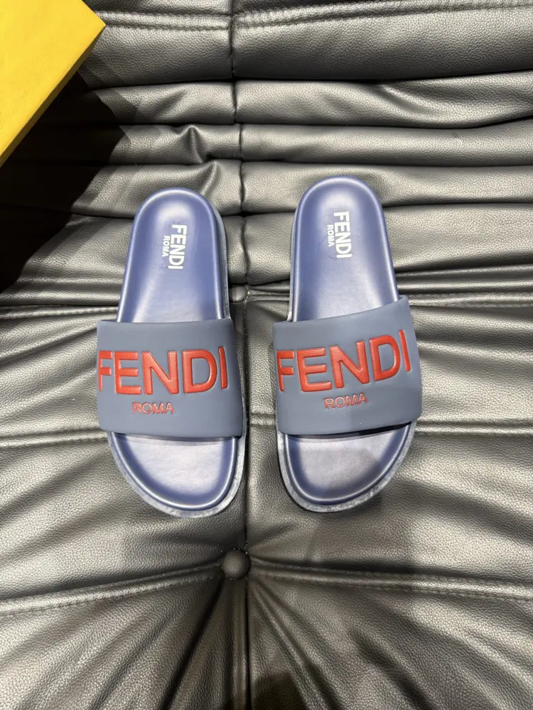 Fendi luxury slippers