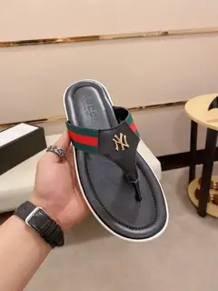 Gucci slippers high-end brand official website 1:1 latest masterpiece: original mold