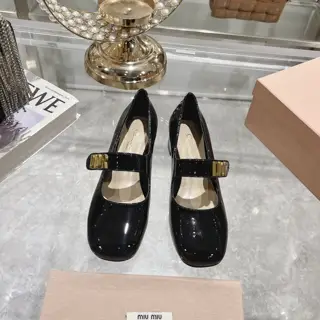 Dior new baby-D letter buckle ballet shoes