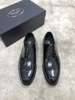 Prada men’s high-end leather shoes