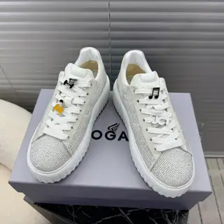 HOGAN N86 latest rhinestone shoes