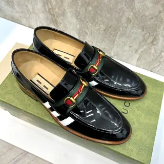 Gucci x Adidas men’s fashion casual leather shoes