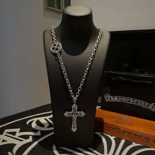 Chrome Hearts classic retro multi-element necklace