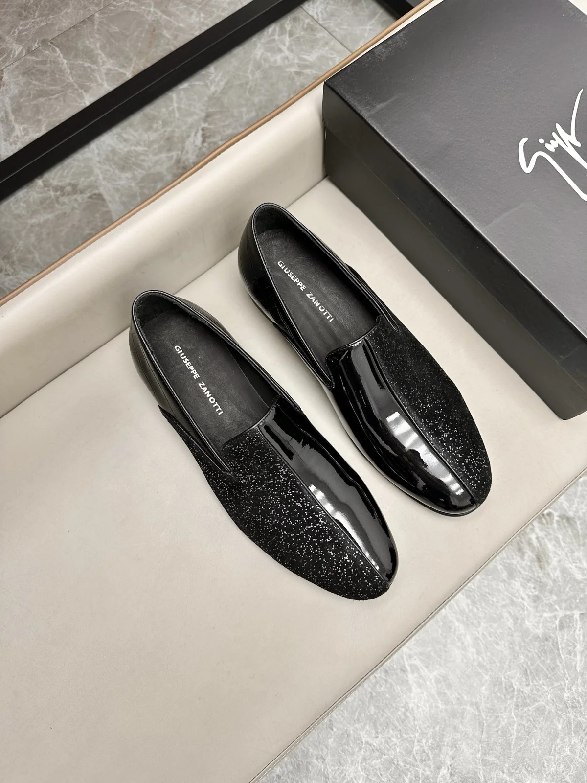 Giuseppe Zanotti classic men’s business leather shoes
