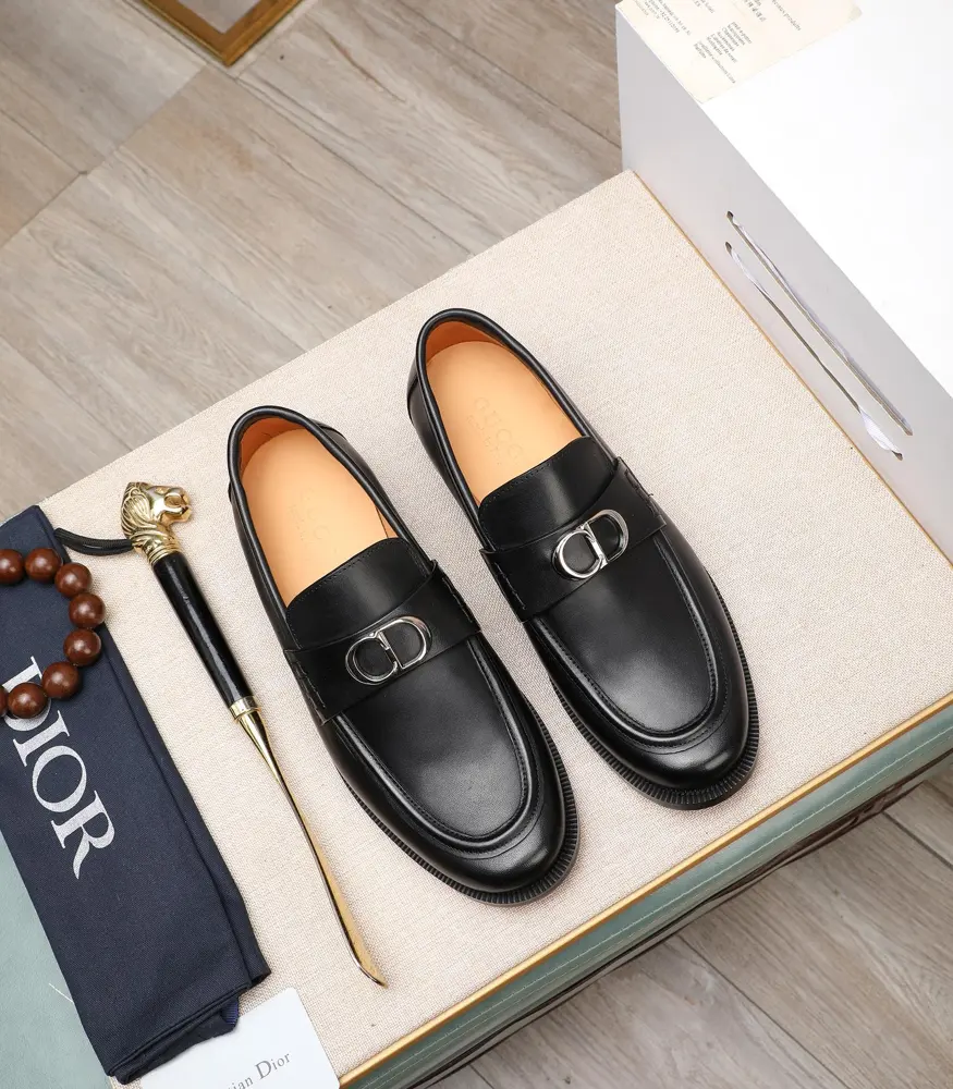 Dior high-end leather shoes
