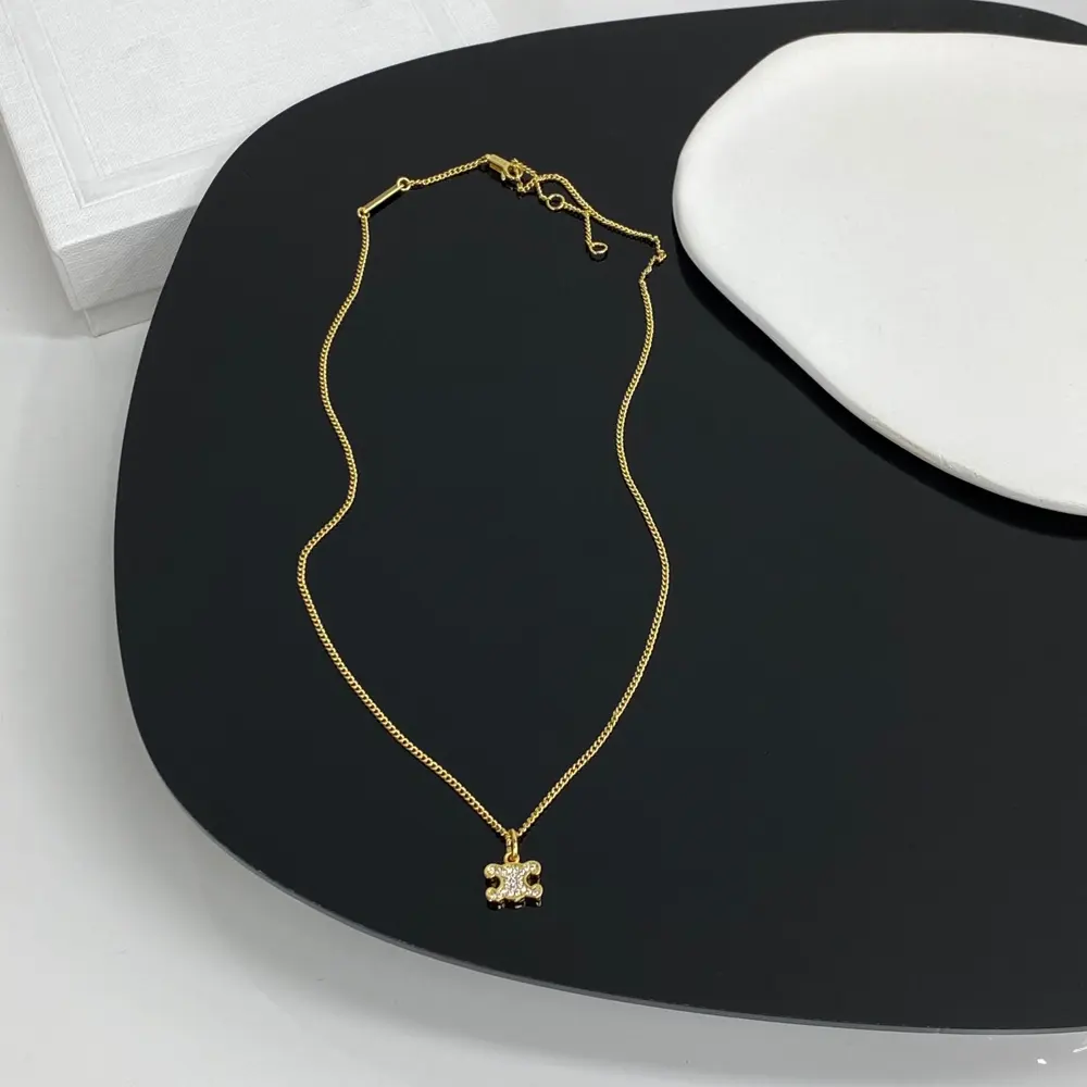 Celine Arc de Triomphe necklace