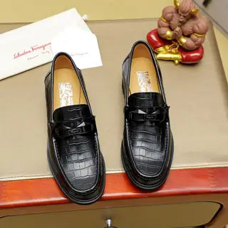 Salvatore Ferragamo casual slip-on shoes Official website original 1:1 mold