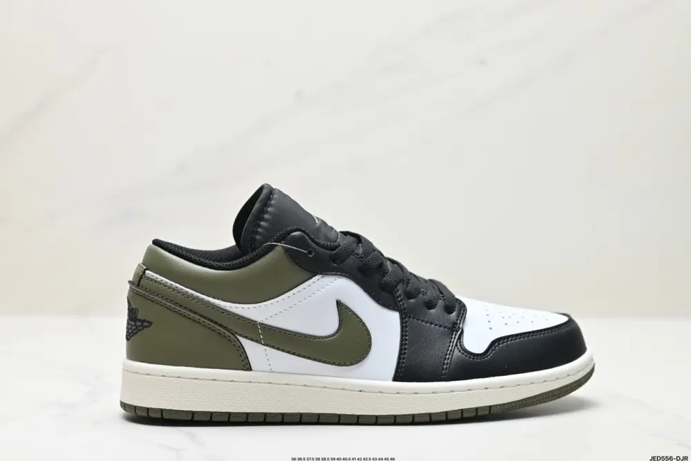 Nike Air Jordan 1 Low AJ1 Joe 1 low-top casual sneakers synchronized with official colors 553558