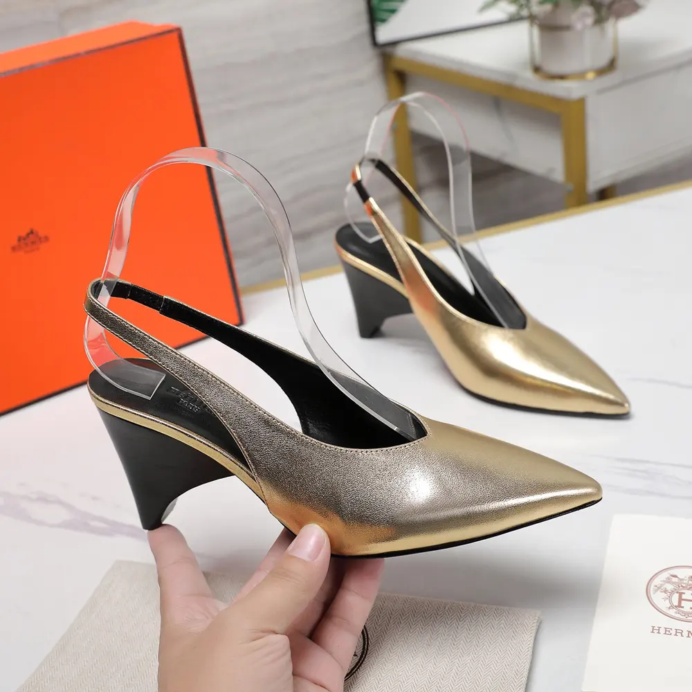 Hermes Classic High Heel Sandals