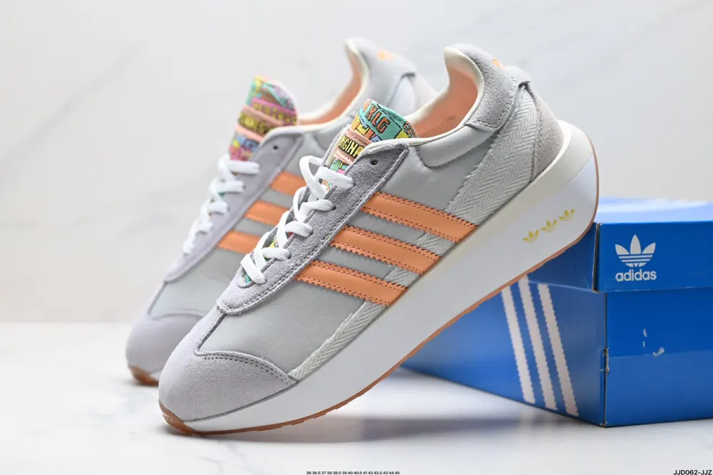 Adidas COUNTRY XLG SHOES leather comfortable sports shock-absorbing wear-resistant non-slip IF4335