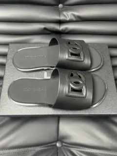 Dolce & Gabbana Logo Beach Slippers