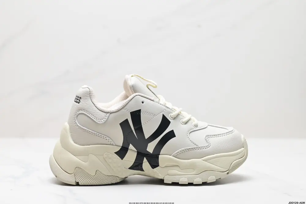 MLB Big Ball Chunky A Running Thick-soled Daddy Thick-soled Casual Sports Jogging Shoes 3ASHC101N