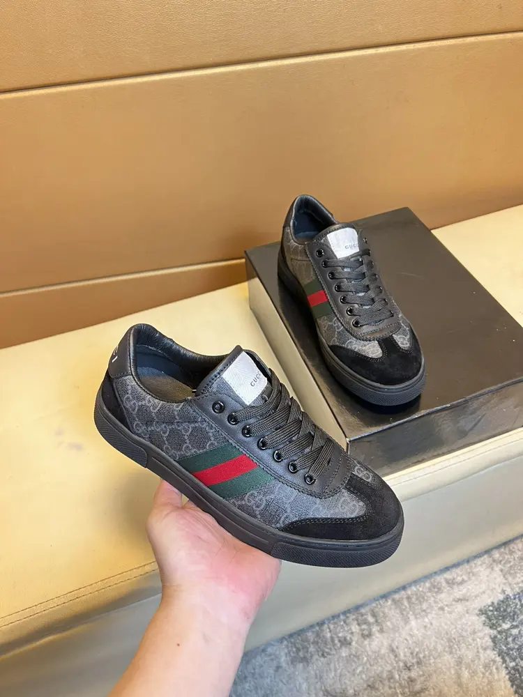 Gucci casual shoes are a must-have for trendy men Original brand imported from Italy