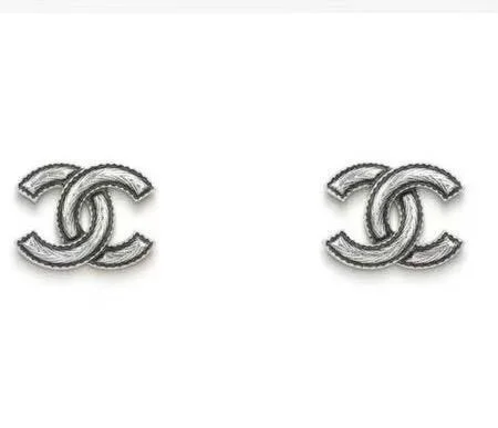 Chanel vintage double c earrings