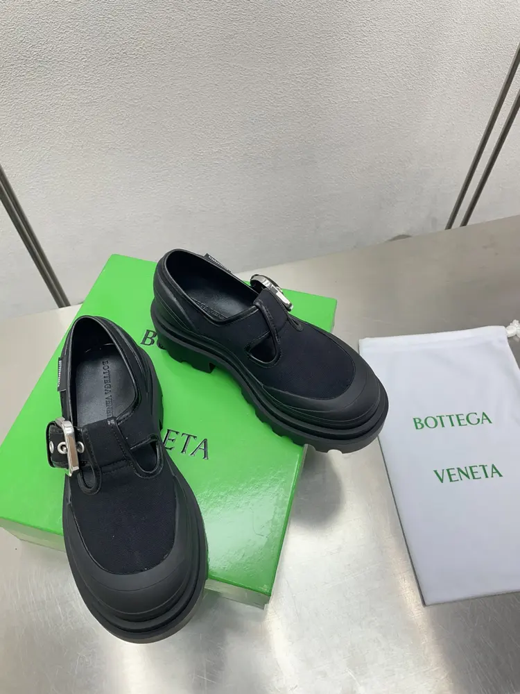 BOTTEGA VENETA latest Mary Jane thick-soled shoes Trek couple hiking shoes