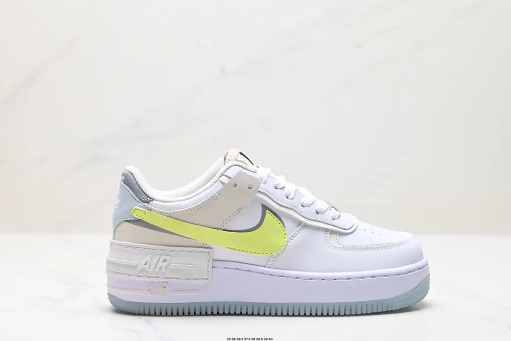 Nike WMNS Air Force 1 Shadow new girly deconstructionist design Macaron Air Force One FB7582-100