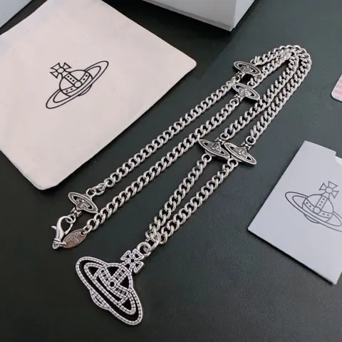 vivienne westwood necklace Saturn necklace