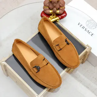 Versace new men’s casual slip-on shoes