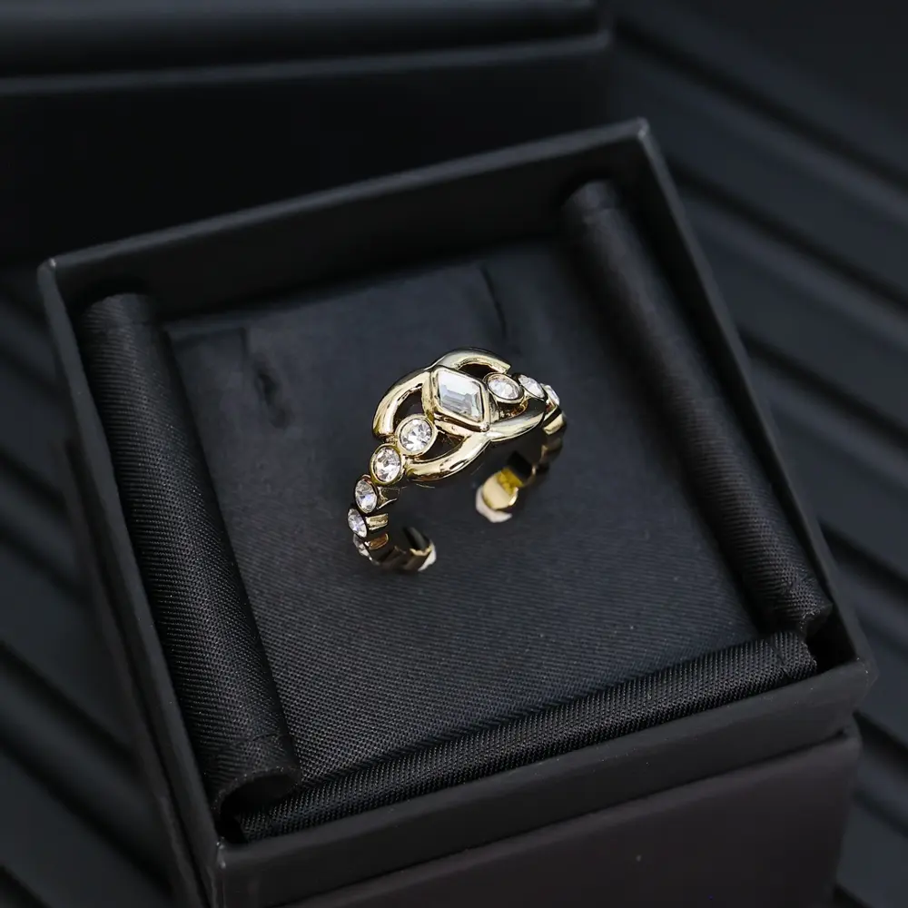 Chanel Double C diamond ring