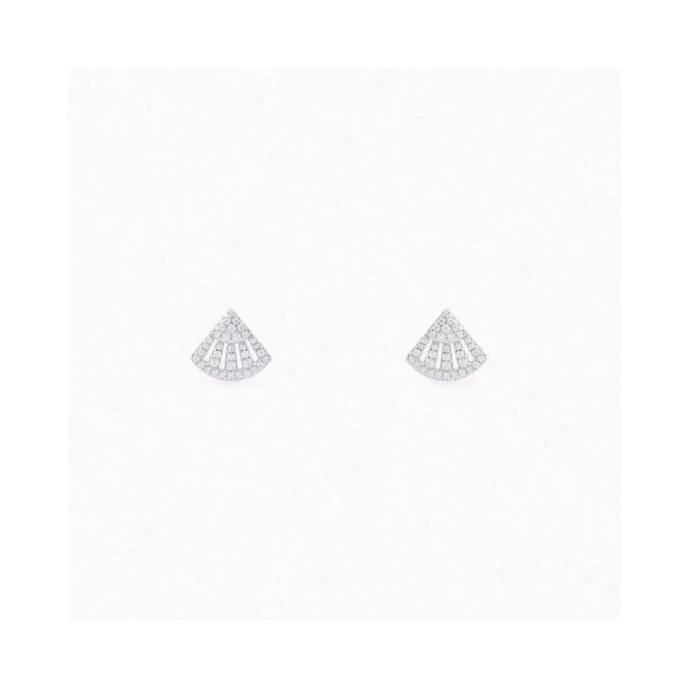 APM Monaco baby small fan earrings