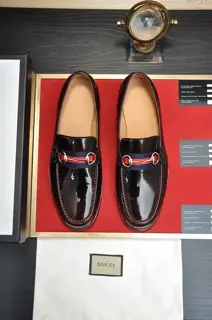 Gucci loafers with full cowhide lining