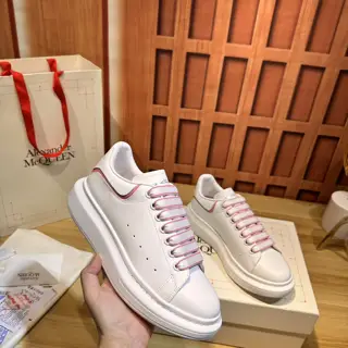 Alexander McQueen classic white shoes