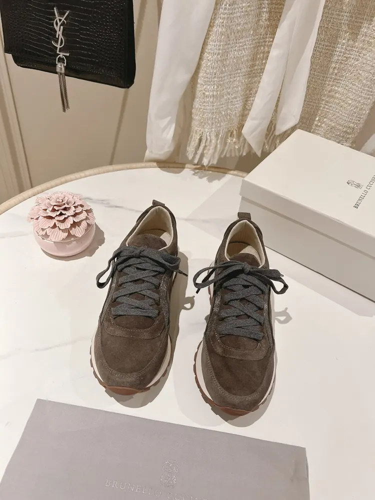Brunello Cucinelli classic casual shoes and sports shoes series single shoes