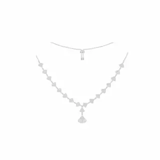 Apm monaco baby pendant large and small fan necklace