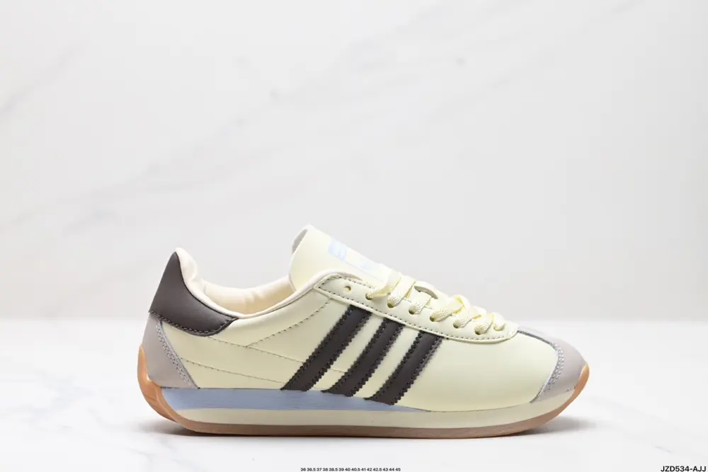 Adidas WB Country Raw rubber soles Delicate and elegant shoe shape Temperament and slim fit GW1388