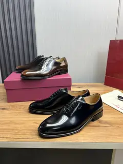 Salvatore Ferragamo men’s business casual leather shoes