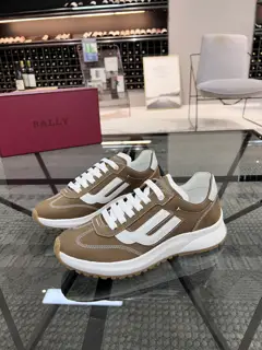 BALLY cutting-edge men’s high-top sports shoes