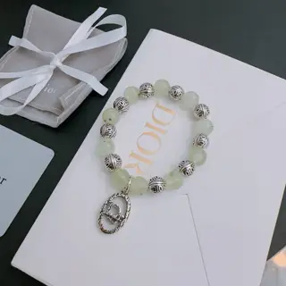 DIOR Multi-element agate Thai silver style bracelet. Same style as G-Dragon. Retro style