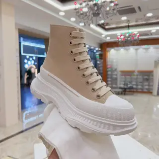 McQueen high-top casual shoes