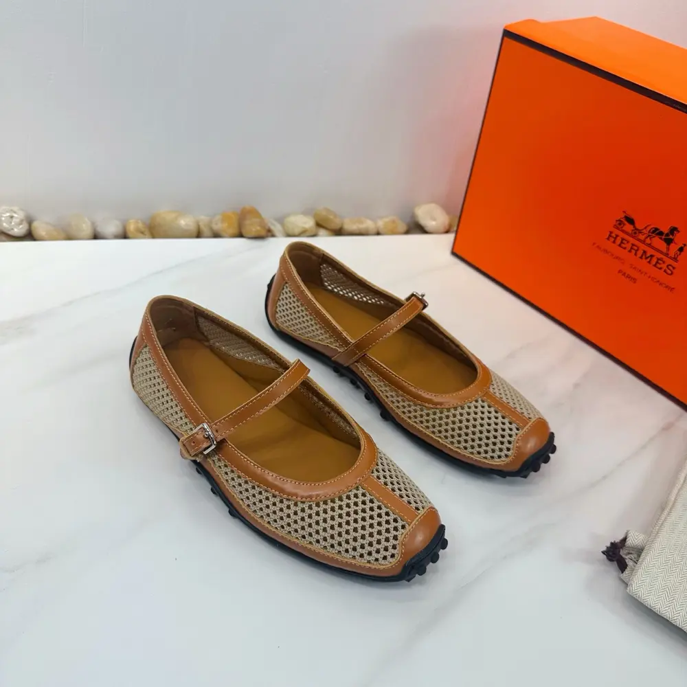 Hermès Mary Jane Shoes