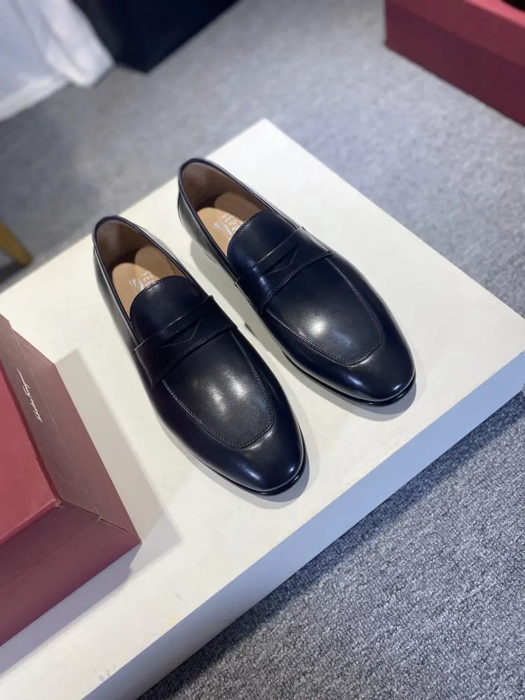 Salvatore Ferragamo leather shoes