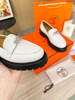 Hermès new handmade shoes