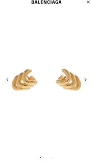 Balenciaga earrings