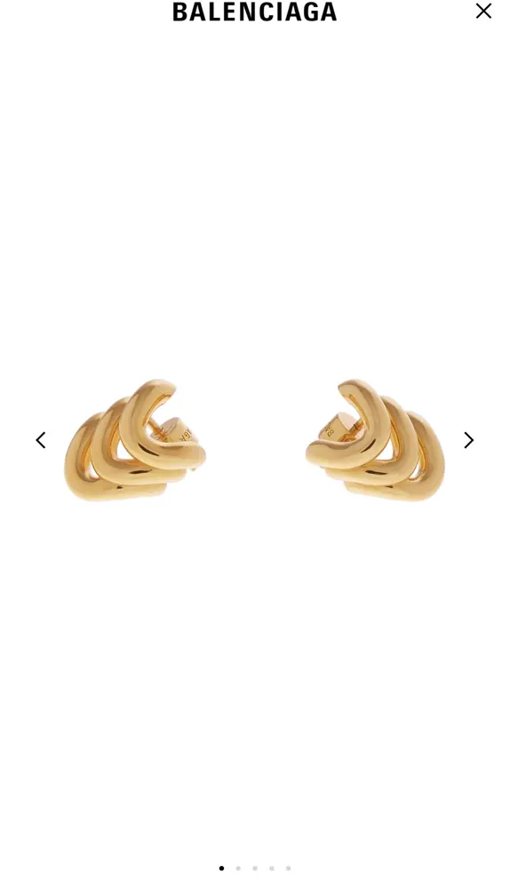 Balenciaga earrings