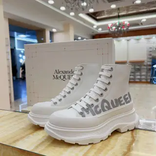 McQueen high-top casual shoes
