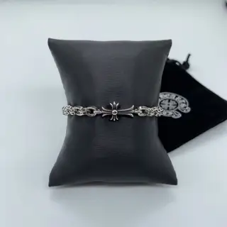 Chrome Hearts letter cross bracelet