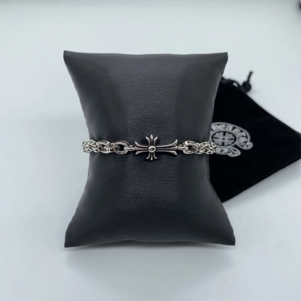 Chrome Hearts letter cross bracelet