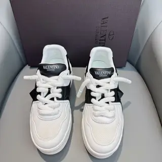 Valentino one stud series men’s thick-soled height-increasing sneakers
