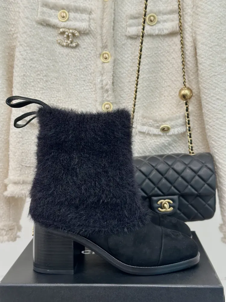 Chanel Double C Boots