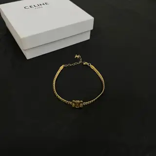 Celine vintage Arc de Triomphe necklace