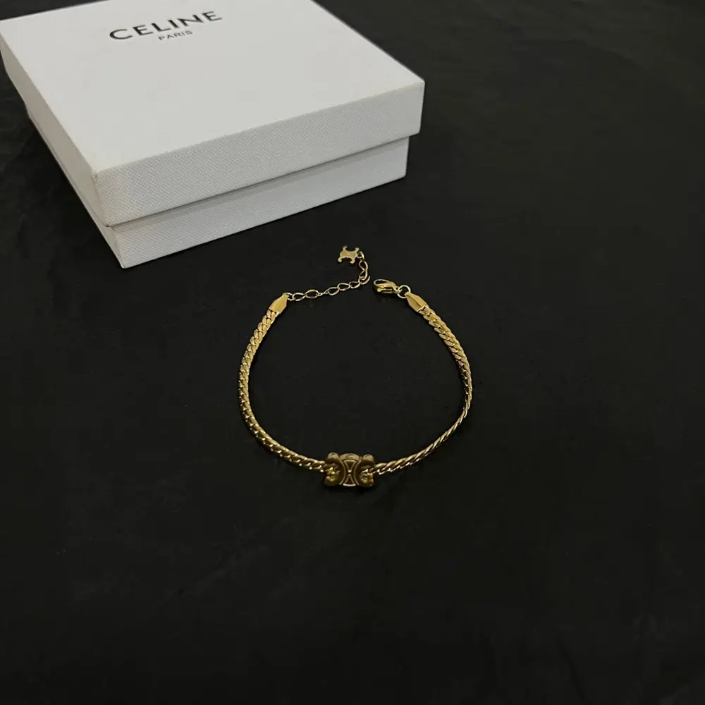 Celine vintage Arc de Triomphe necklace